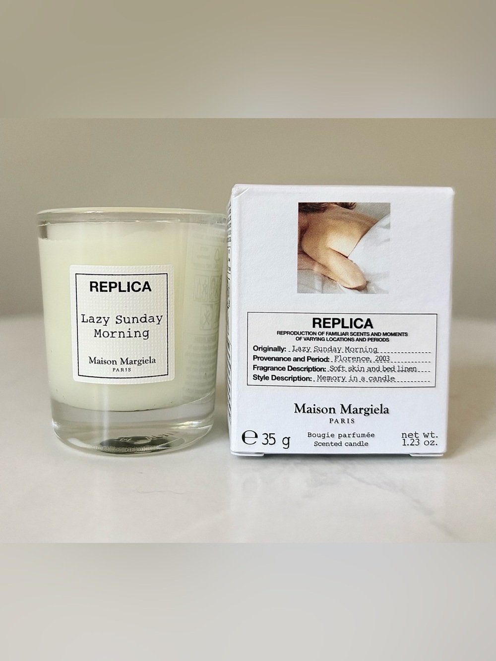 REPLICA Lazy Sunday Morning Maison Margiela PARIS Bougie Mini Candle